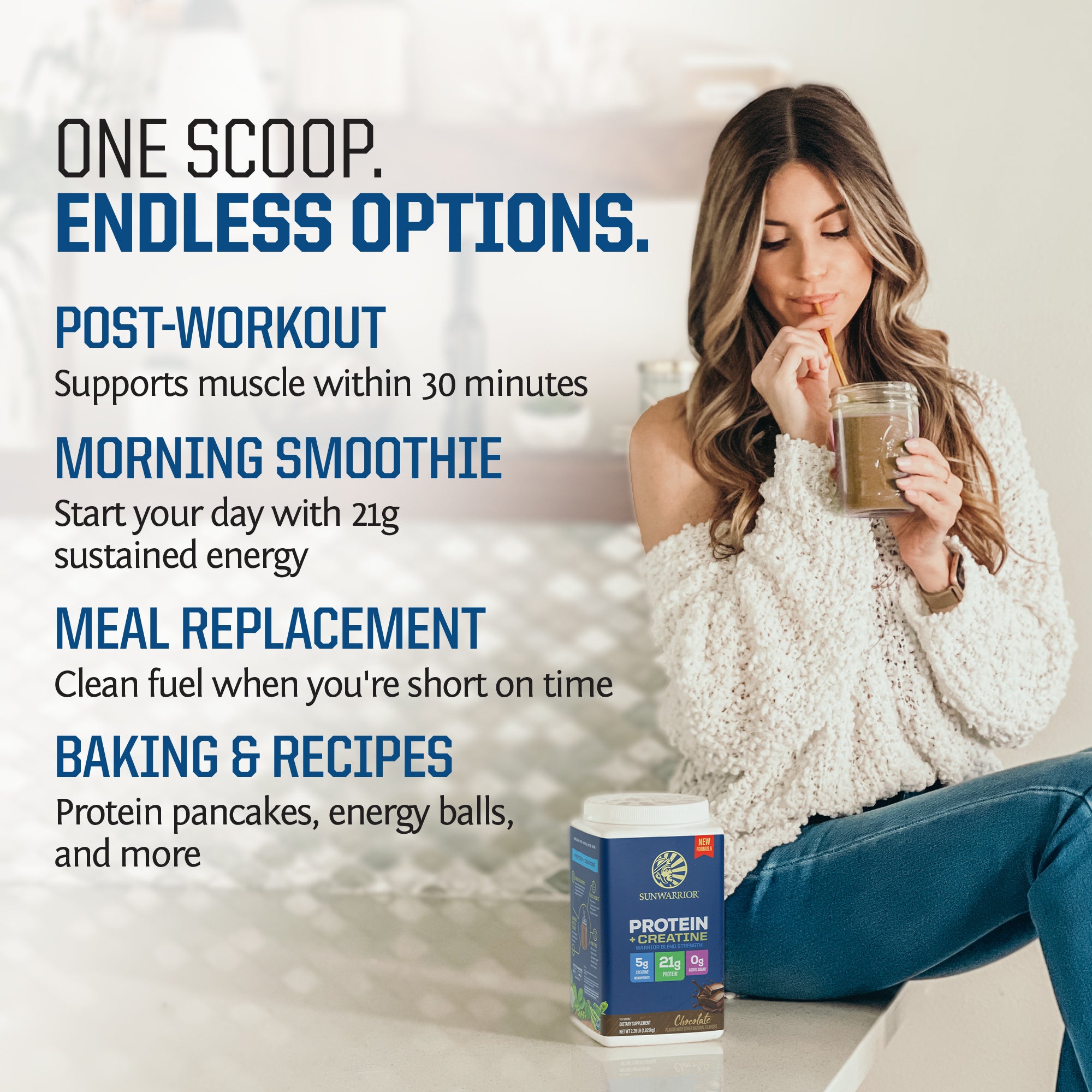 ORGANIC PLANT BASED PROTEIN POWDER Plant-based Protein Sunwarrior
