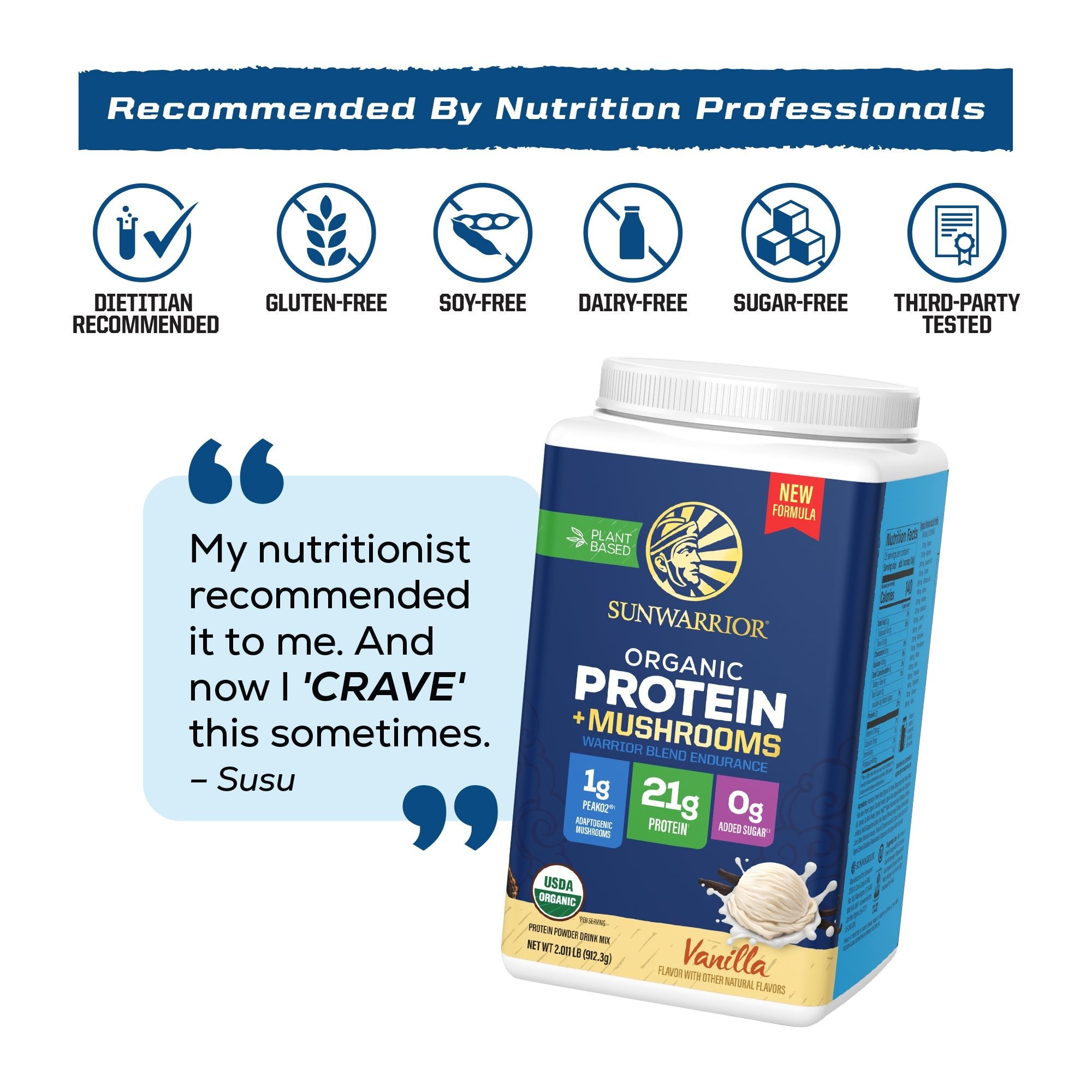 ORGANIC PLANT BASED PROTEIN POWDER Plant-based Protein Sunwarrior