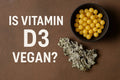 Is Vitamin D3 Vegan?