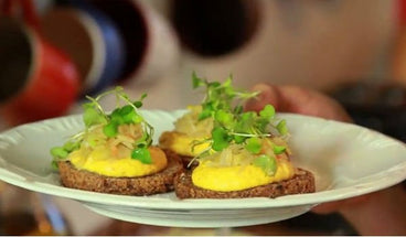 Vegan Squash Crostini