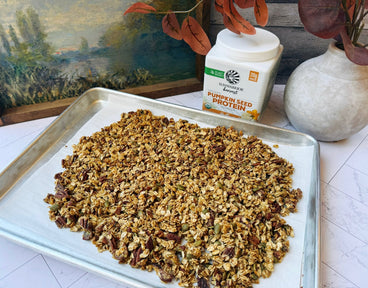 Maple Pecan Protein Granola