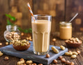 Salted Peanut Butter Matcha Smoothie