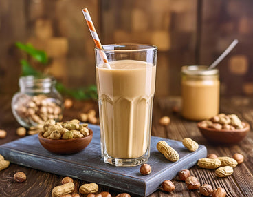 Salted Peanut Butter Matcha Smoothie