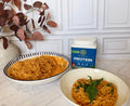 Red Pepper Protein Pasta with Warrior Blend Protein Powder 