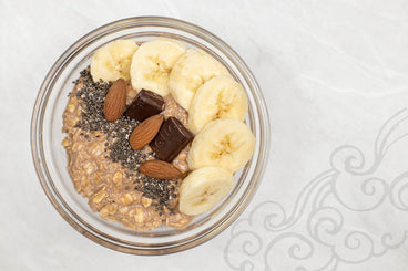 Chocolate Banana Protein Oatmeal