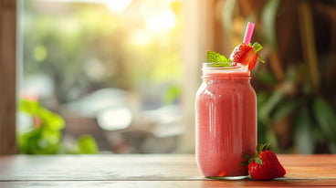 Superfood Strawberry Strength Smoothie