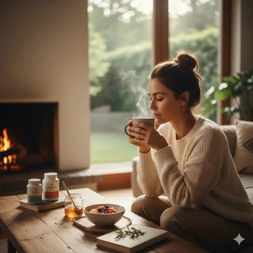 Woman enjoying a Healthy Coffee Alternatives