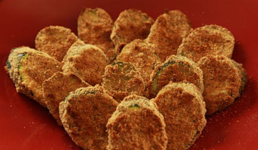 Baked Zucchini Chips | Vegan Recipe