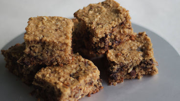Vegan Banana Nut Protein Bars | Jason Wrobel