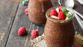 Chocolate Raspberry Chia Pudding