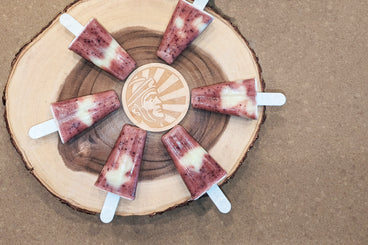 Vegan Coconut Berry Popsicle