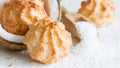 Coconut Macaroons & Strawberry Banana Ice Cream
