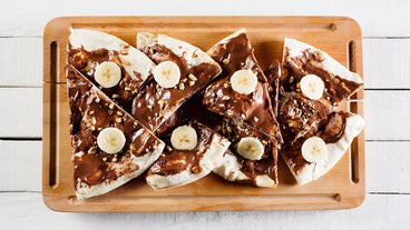 Quick Fix: Peanut Butter Banana Pizza!