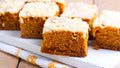 Protein Pumpkin Squares: Vegetarian Recipe