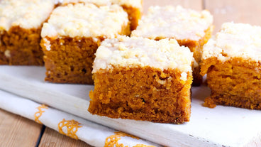 Protein Pumpkin Squares: Vegetarian Recipe