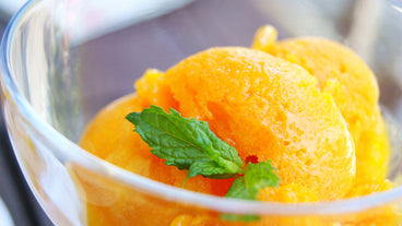 Deliciously Creamy Sapote Sorbet