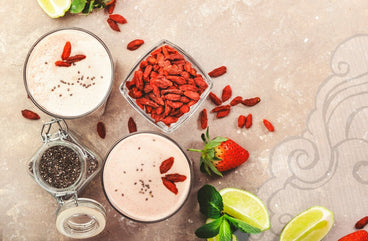 Sunwarrior, Adaptogen, goji berry, coconut milk, chia seed