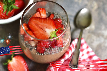 Chocolate Berry Seed Pudding