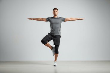 stork stance exercise