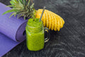 Super Kale & Pineapple Protein Smoothie