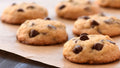 Vegan Flourless Chocolate Chip Cookies