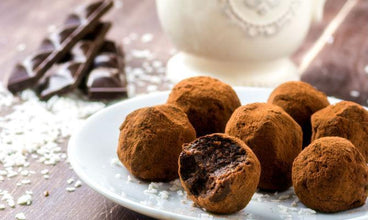 Vegan Holiday Chocolate Truffles