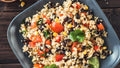 Vegan Quinoa and Black Bean Salad