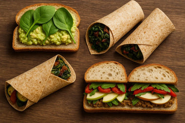vegan picnic sandwiches
