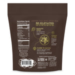 Back view of Sunwarrior Organic Cacao powder nutritional information.