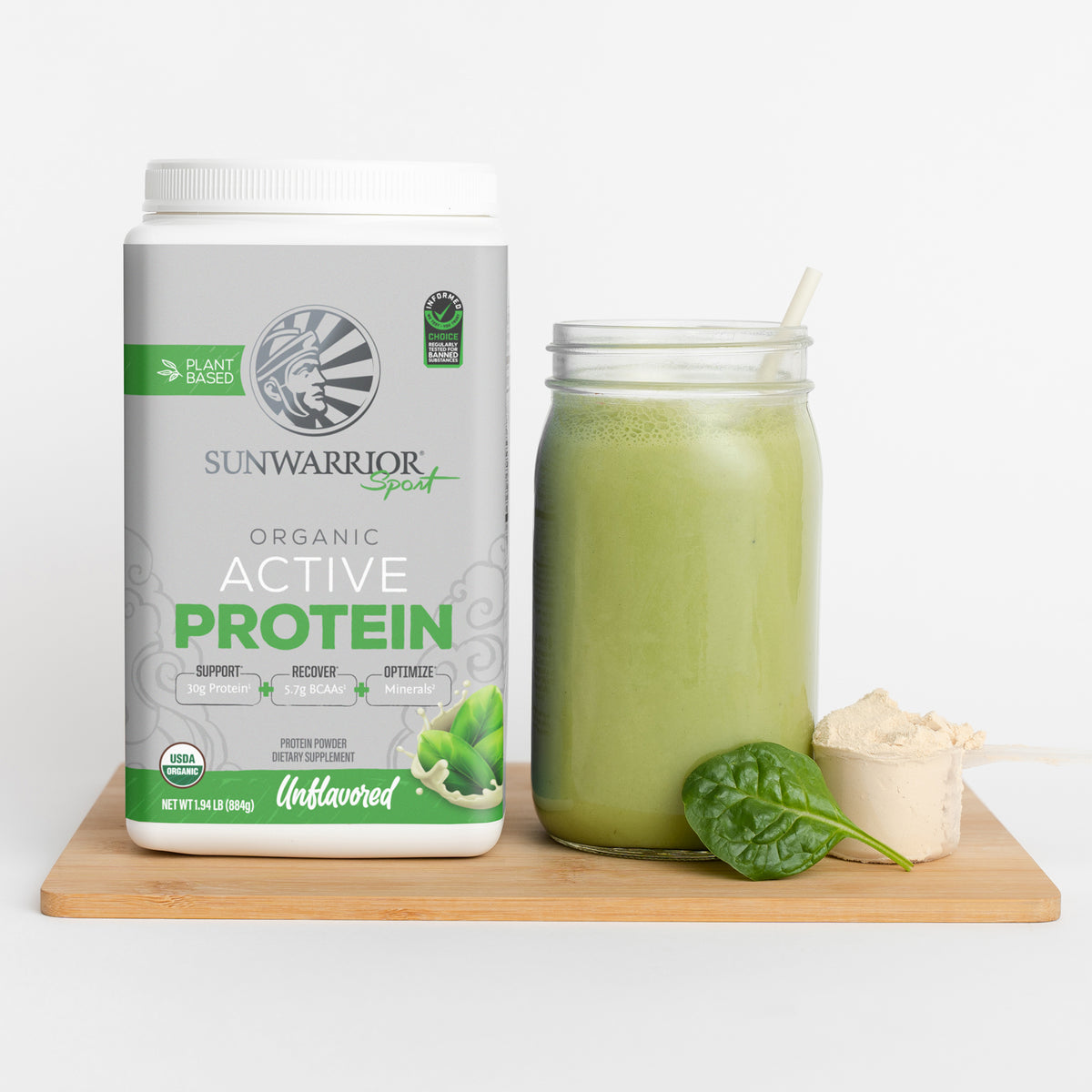 Active Protein 884g Unflavored Smoothie
