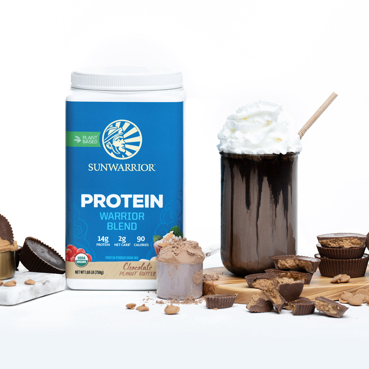 Warrior Blend 750g ChocPB Smoothie