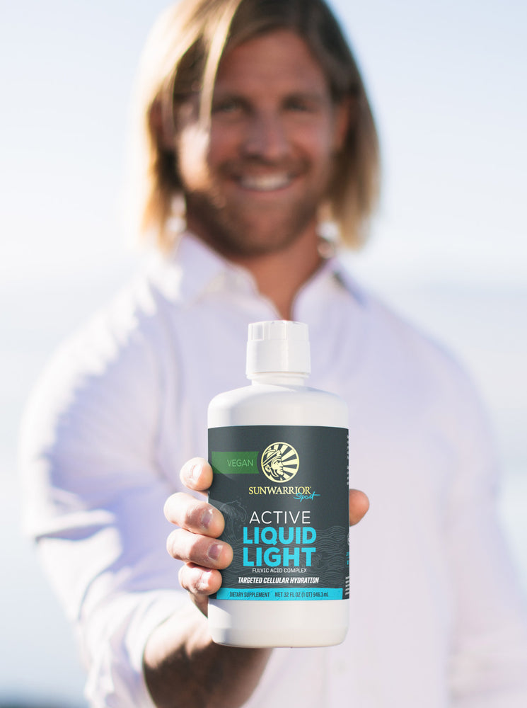 Liquid Light Trace Minerals - Life style banner image mobile