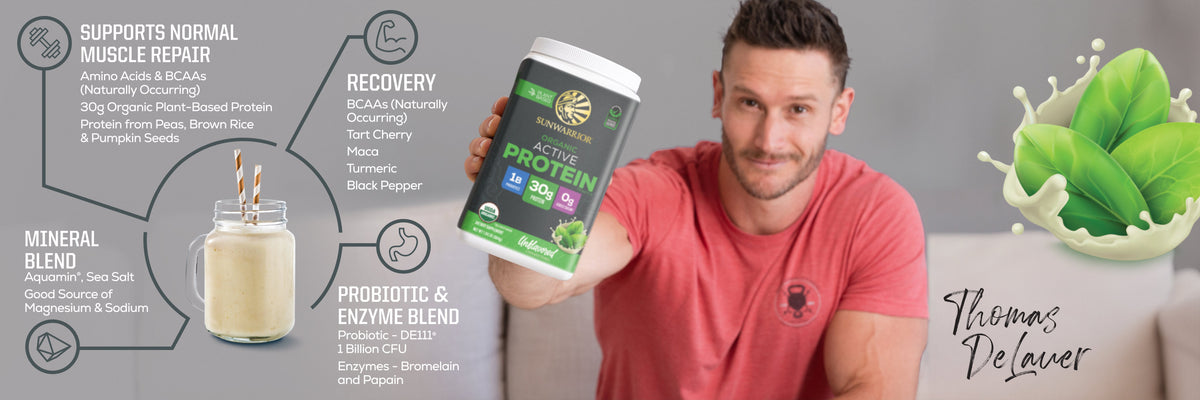 Active Protein - Unflavored - Life style banner image desktop