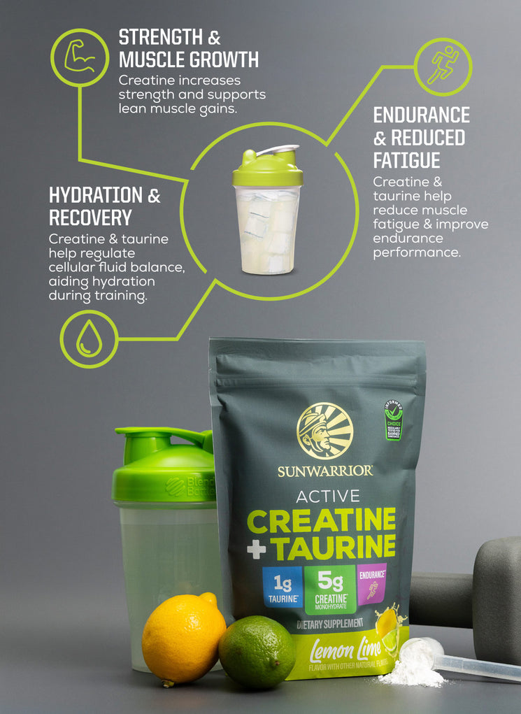 Active Creatine Plus Taurine Lemon Lime - Life style banner image mobile