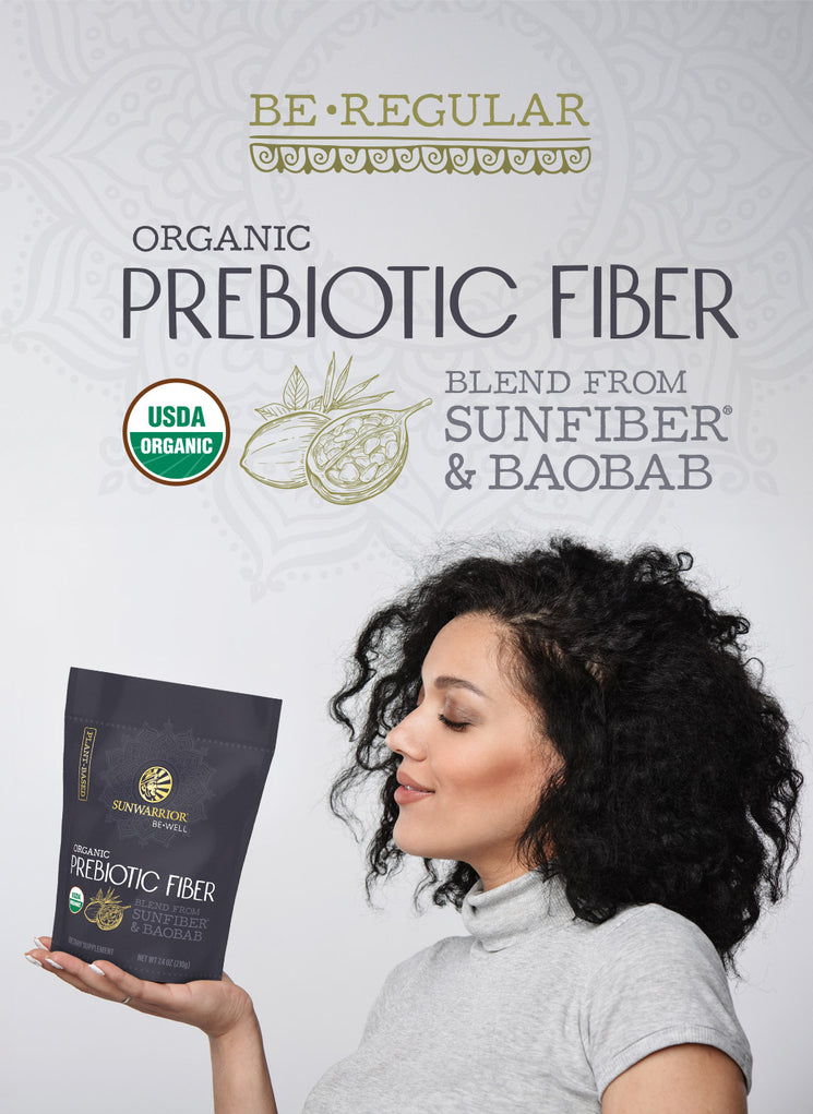 Be•Well Organic Prebiotic Fiber Powder - Life style banner image mobile