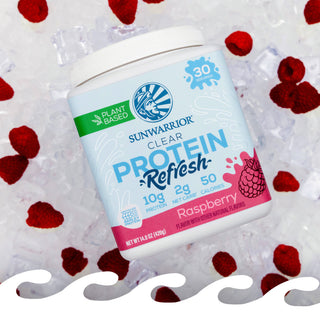Clear Protein Refresher Raspberry Plant-based Protein Sunwarrior