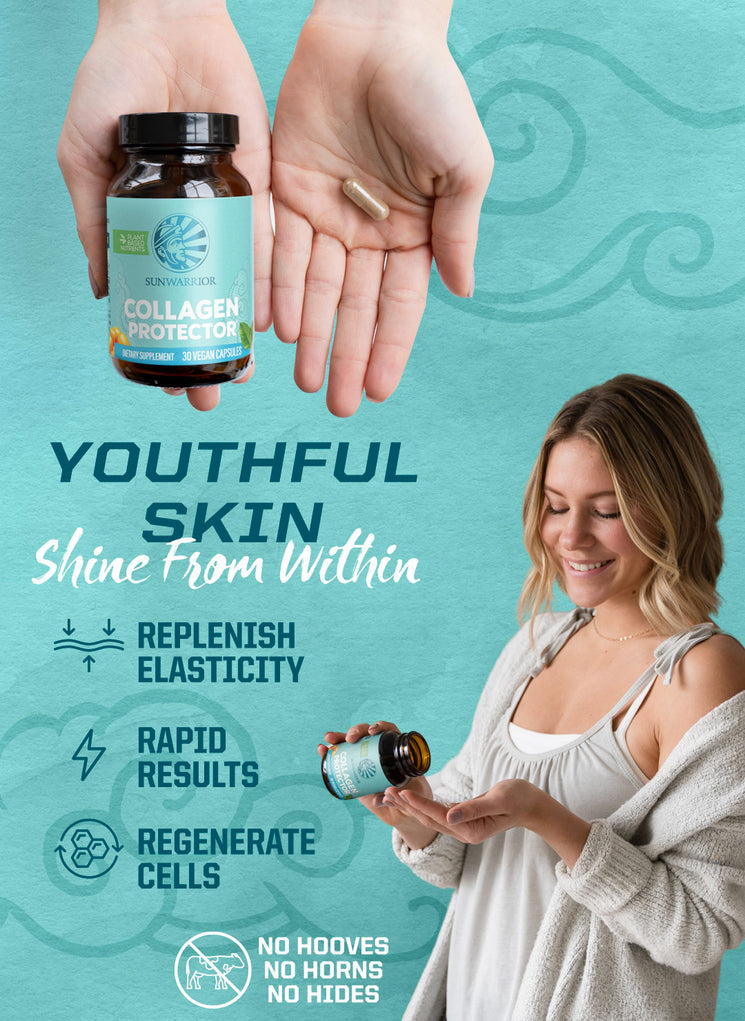 Vegan Collagen Supplement - Life style banner image mobile