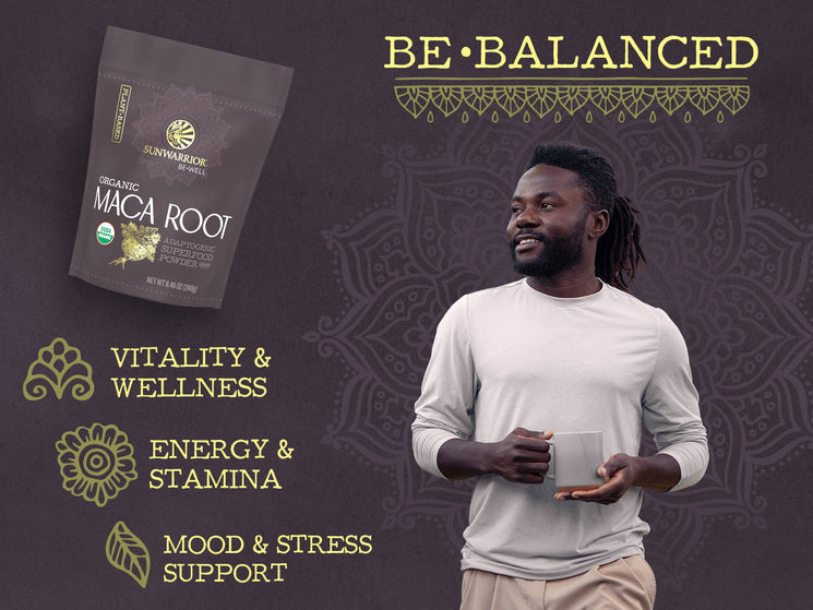 Be•Well Organic Maca Root Powder - Life style banner image mobile