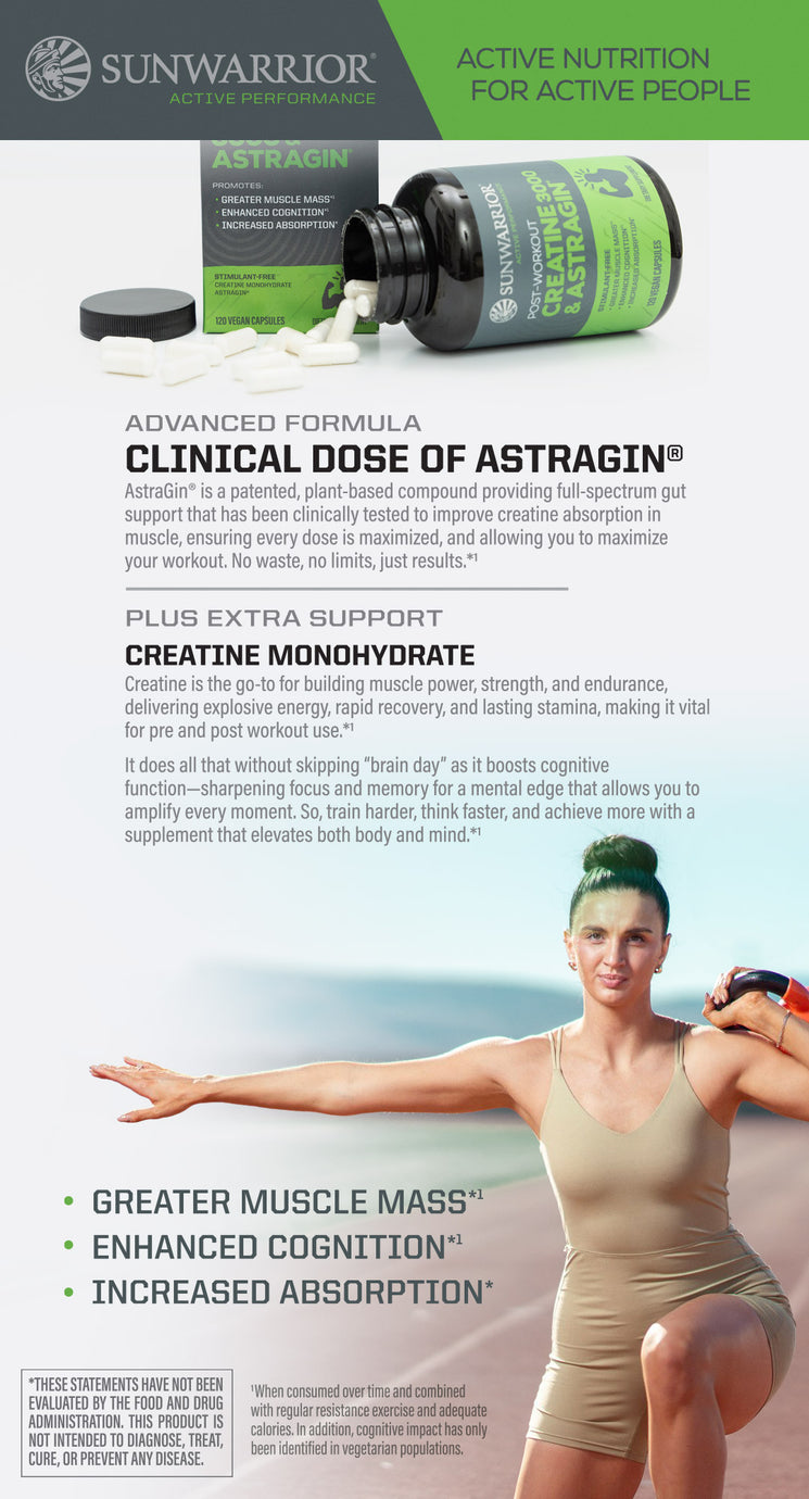 Active Creatine 3000 + Astragin - Life style banner image mobile