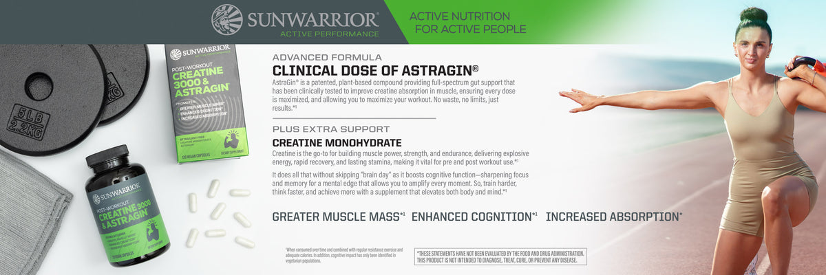 Active Creatine 3000 + Astragin - Life style banner image desktop