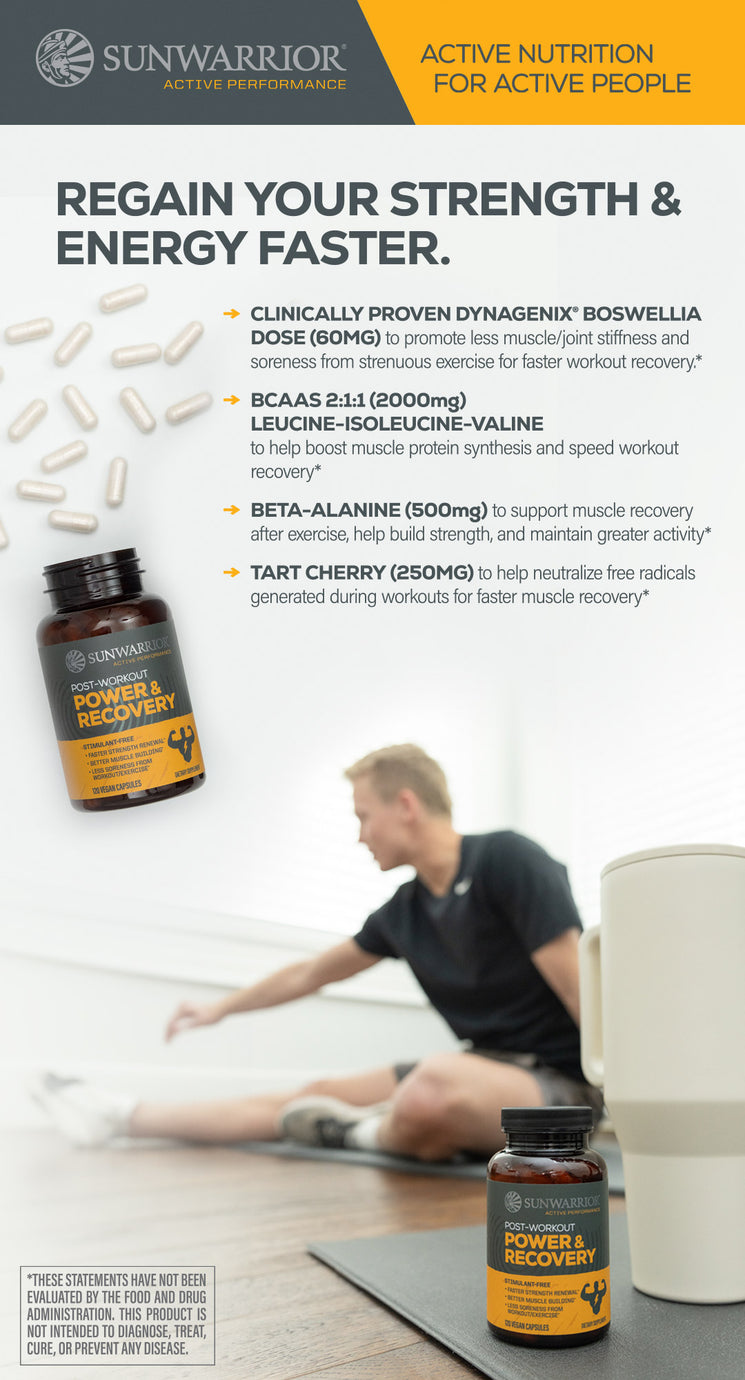 Active Power and Recovery Capsules - Life style banner image mobile