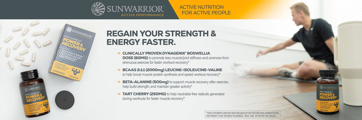Active Power and Recovery Capsules - Life style banner image desktop