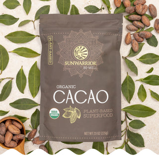 Be•Well Organic Cacao Powder Superfood Supplements Sunwarrior