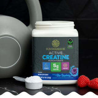 Active Creatine Blue Raspberry Vitamins & Supplements Sunwarrior