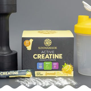 Active Creatine 30 Sticks Lemonade Vitamins & Supplements Sunwarrior