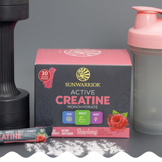 Active Creatine 30 Sticks Raspberry Vitamins & Supplements Sunwarrior