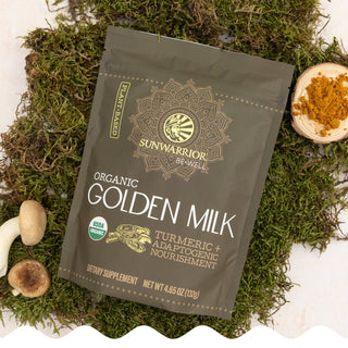 Be•Well Organic Golden Milk Superfood Supplements Sunwarrior