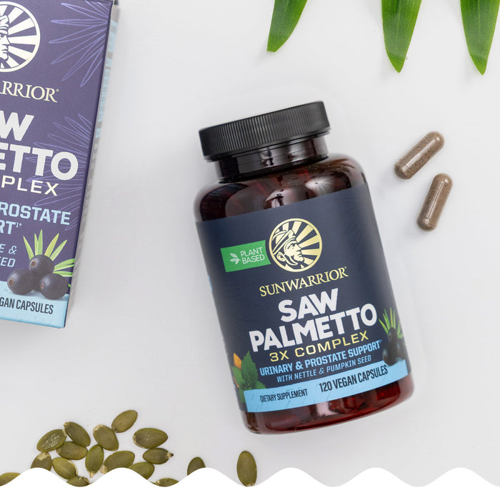 Saw Palmetto 3X Complex Vitamins & Supplements Sunwarrior