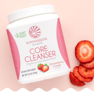 CORE CLEANSER - Strawberry Cooler Superfood Supplements Sunwarrior