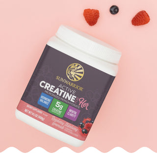 Active Creatine For HER - Raspberry Elderberry Lemonade Vitamins & Supplements Sunwarrior